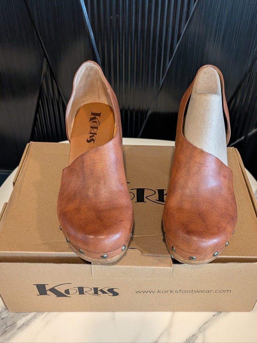 KORKS Arielle D'Orsay Clog Booties - Women - Picture 9 of 14